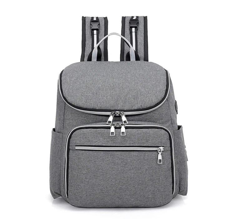 Fashion Baby Diaper Bags With Usb Interface Large Capacity Waterproof Mummy Maternity Nappy Bag For Mom Multifunctional Backpack (27)