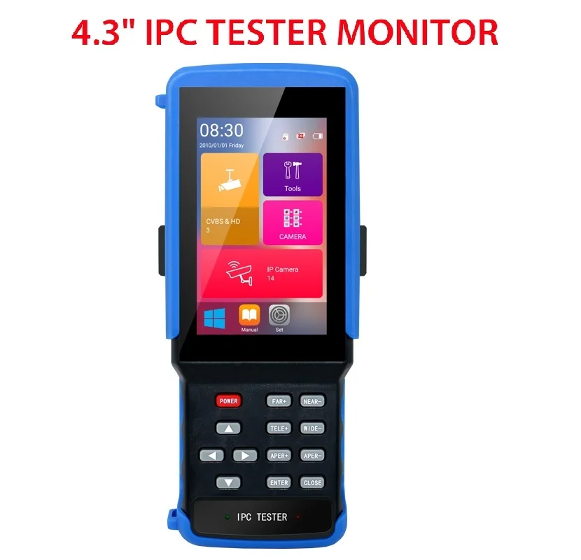 IPC 9310 wifi 4 3 'Ƌ в одном сенсорный экран CCTV тестер для IPC/аналоговой камеры 4K 8MP AHD CVI