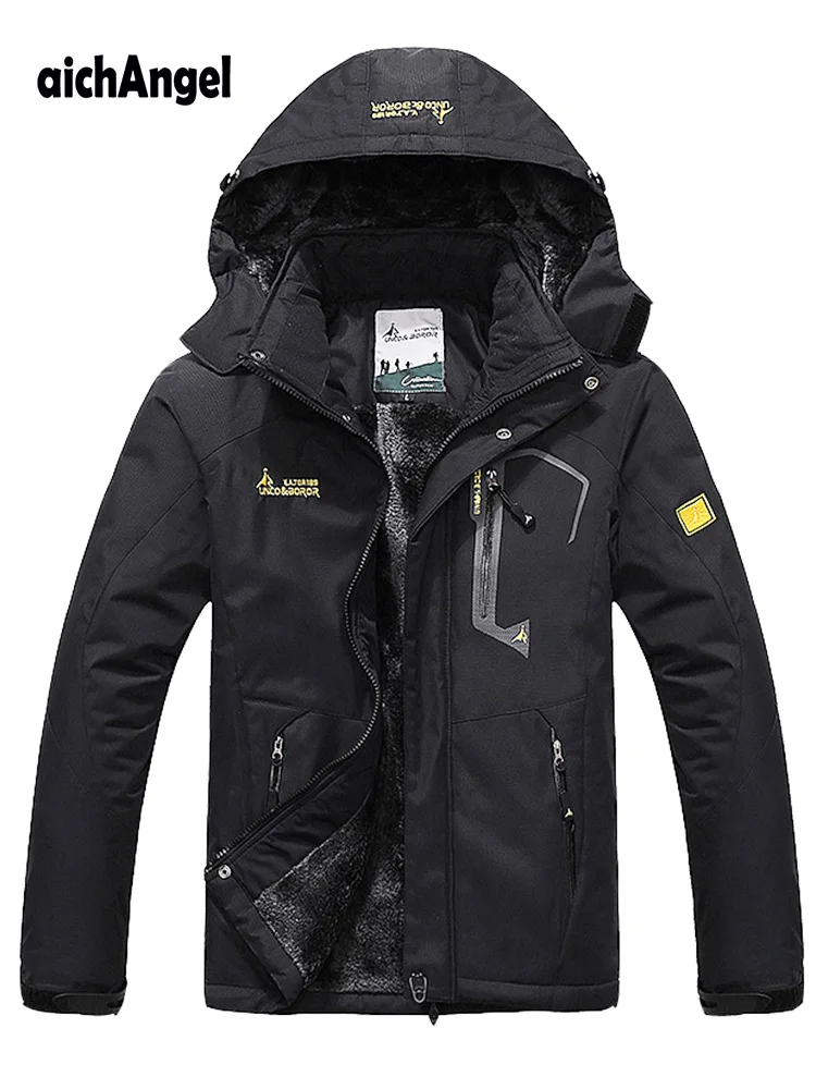 

9 Colors Warm Outwear Winter Jacket Men Windproof Hood Men Jacket Thick Warm Men Parkas Casual Men Coat