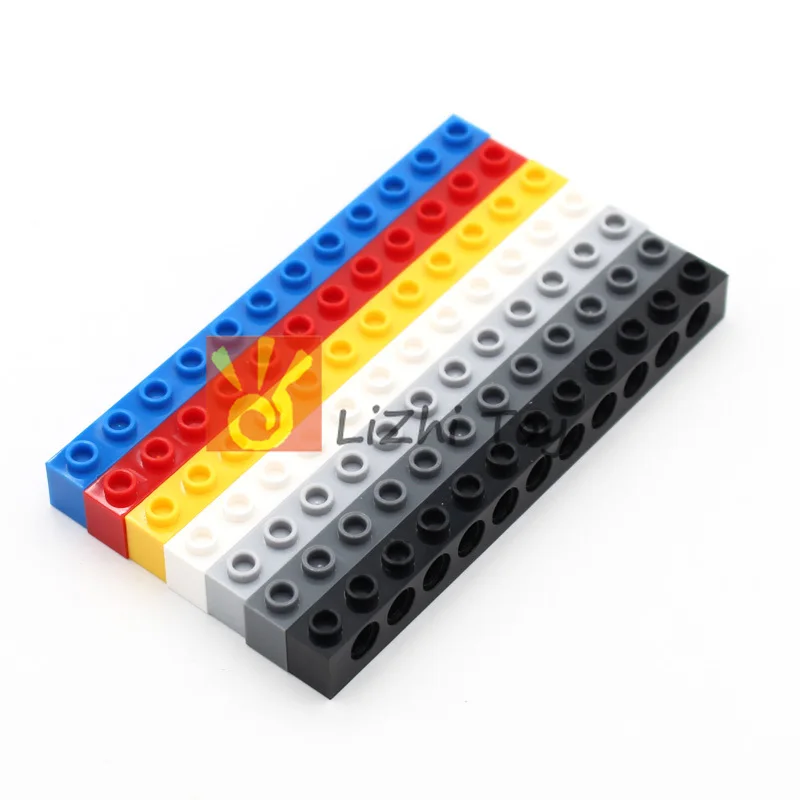 Lizhi Technic 3895 кирпич 1x12 с отверстием толстые Кирпичи Модель Строительные блоки