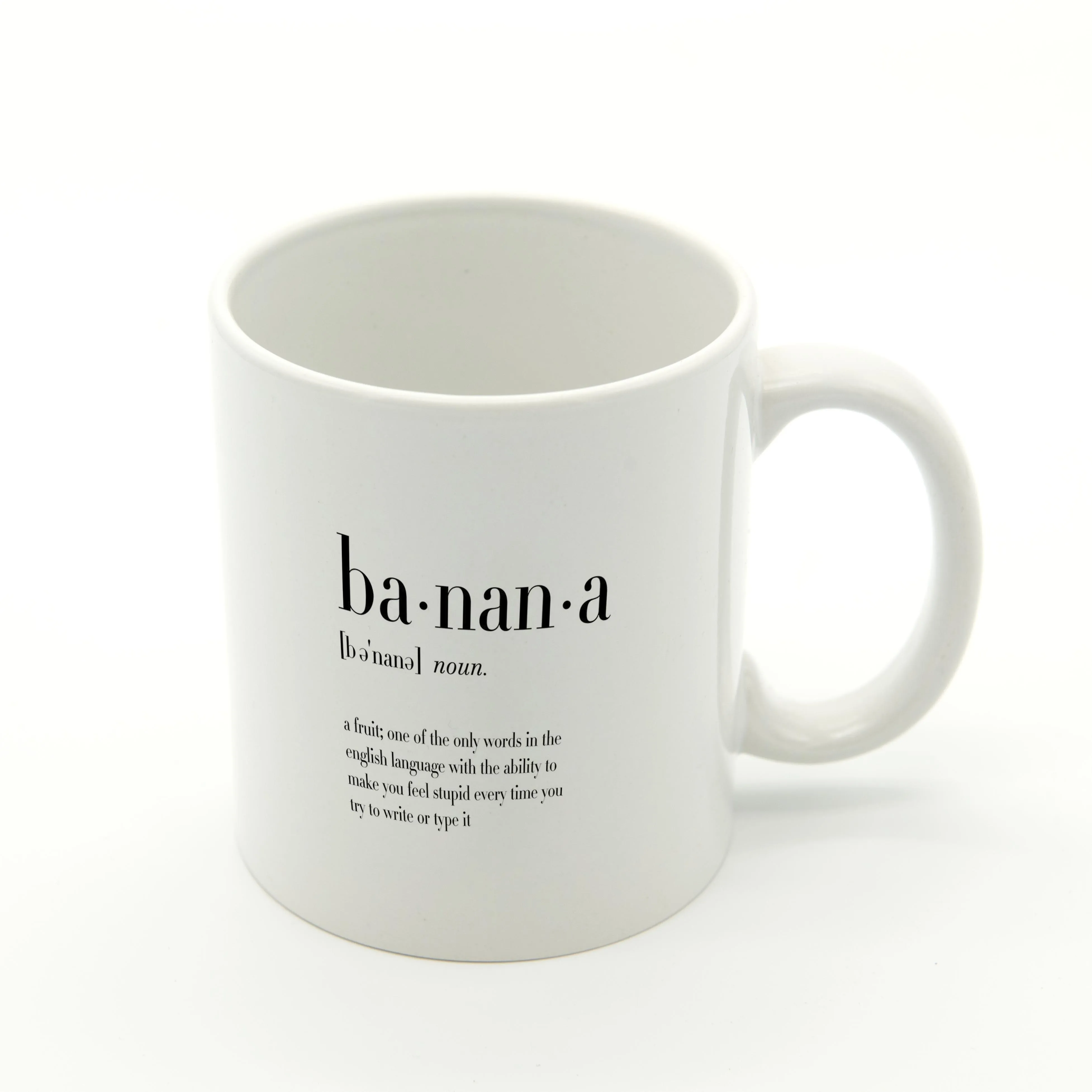 banana-mug Юмор Котировки Сова свинья вина диета собака минималистский Nordic Кухня аксессуары Керамика чашки воды творческие напитки Кофе Чай кружки молока - Цвет: banana-mug
