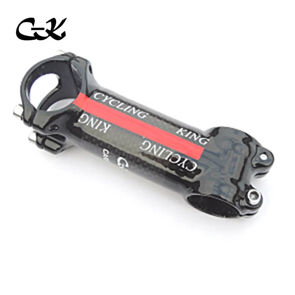 

2015 cycling king new alloy + 3k carbon fiber stem black red mountain bike road bike all can use stem 80 90 100 110mm