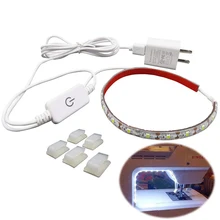 Яркий светодиодный светильник 50 см 30 светодиодов с сенсорным диммером и usb-питанием IP65 водонепроницаемый светильник для швейной машины