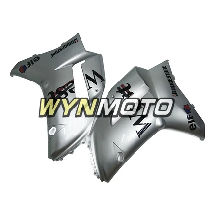 Полный обтекатели для Кавасаки ZX-6R 07 08 ZX6R 2007-2008 год впрыск АБС пластмасса мотоцикл кузов крышка серебро West Панель