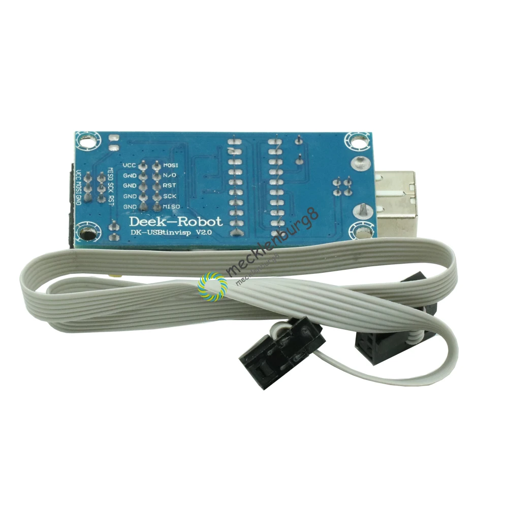 USBTiny USBtinyISP AVR ISP программатор загрузчик для Arduino IDE Meag2560 UNO R3 с 10 контактным кабелем