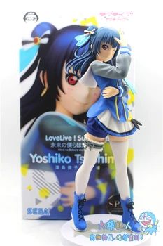 

23cm Tsushima Yoshiko figures lovelive Anime Action original Figure PVC model Collection figures for children toys gift 0.5