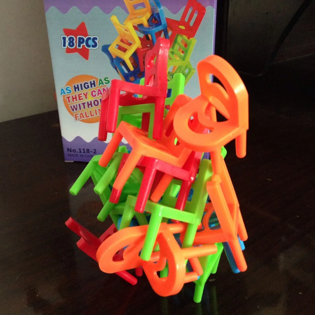 Board Game 18Pcs/Set Balance Chairs Children Educational Balance