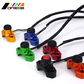 

CNC Stop Button Kill Switch For KTM HONDA KLX CRF YZF KXF EXC Dirt Pit Bike MX Motocross Enduro Supermoto Off Road Motorcycle