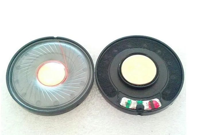 40MM speaker Bass white magnetic headphone speakers 13 core voice coil 19U diaphragm 32ohms unit 1pair 2pcs