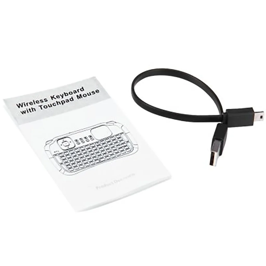 Russian 2.4GHz Wireless Keyboard Air Mouse Remote Control With Fouchpad 