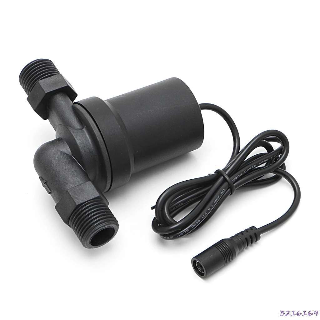 

TE091 3m Head 12V 480L/H Brushless Solar Circulation Motor Water Pump Silent