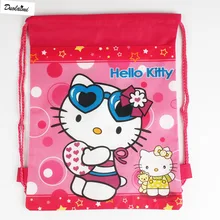 1 Pic children schoolbags Princess Drawstring Bags Cartoon For Girls & Boys multipurpose school backpack Christmas gifts 023