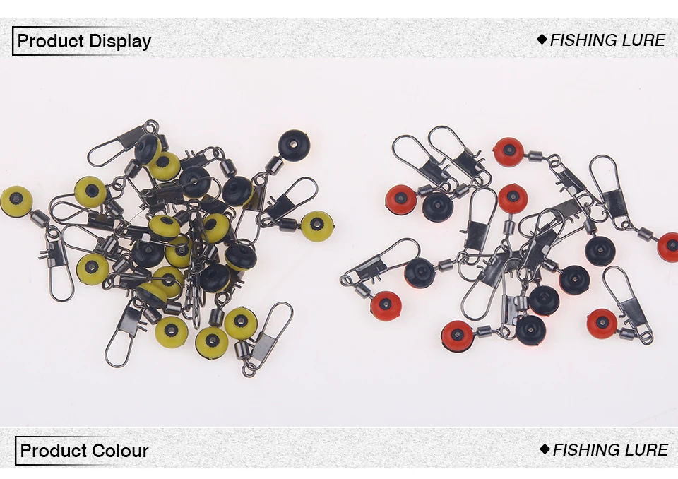 20 шт./лот, космические бобы, рыболовный соединитель, поплавковый соединитель, вращающиеся рыболовные принадлежности с коробкой для переноски, рыболовные снасти, инструмент