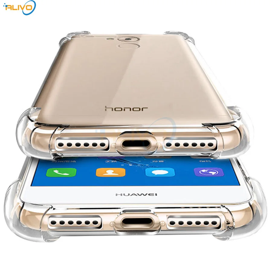 Мягкий прозрачный чехол для Huawei Honor 6a силиконовый телефон назад Защитный 6 dli-tl20r