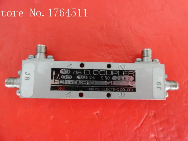 

[LAN] The supply of HRS 0.5-1.0GHz Coup:10dB SMA HDH-00810GI directional coupler