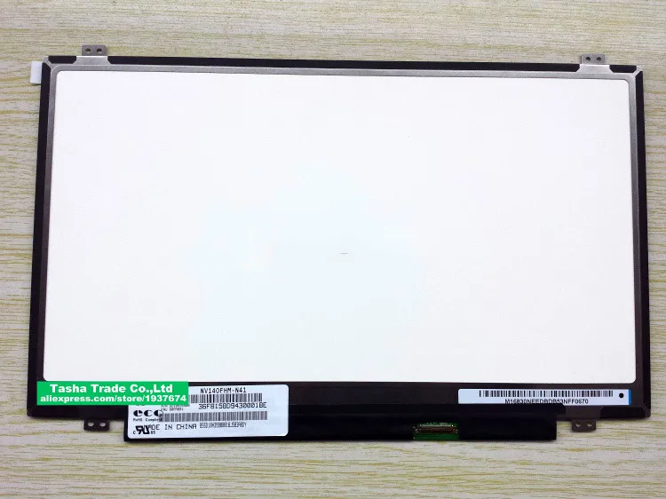 

For BOE matrix NV140FHM-N41 LCD Screen Matrix for Laptop 14.0" FHD 1920X1080 30pin Matte Replacement NV140FHM N41
