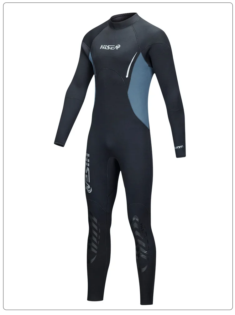 Hisea 1.5mm Neoprene Diving suit Men Long Sleeve Snorkeling Jellyfish Wet Suit 