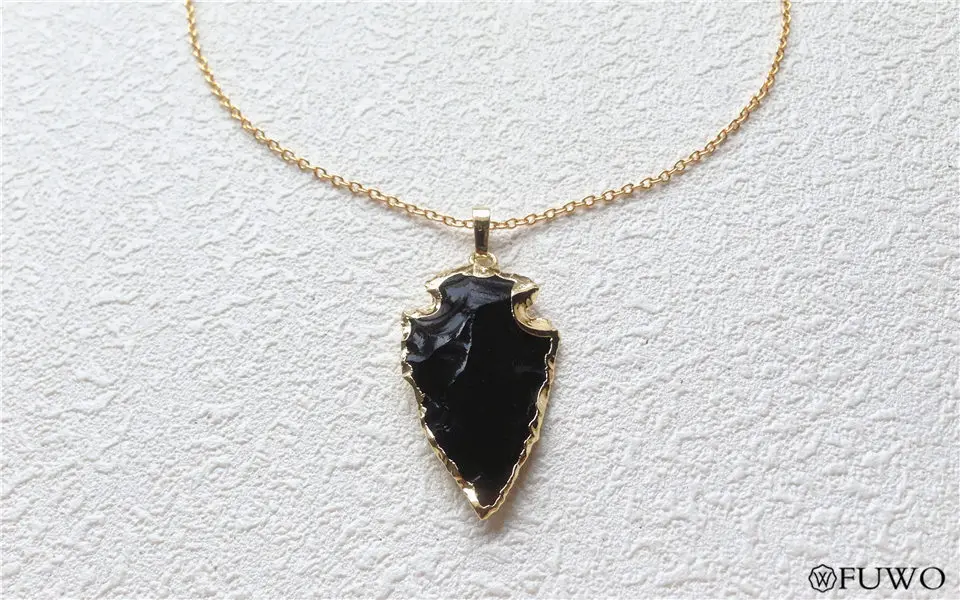 Natural Black Tourmaline Necklace 7