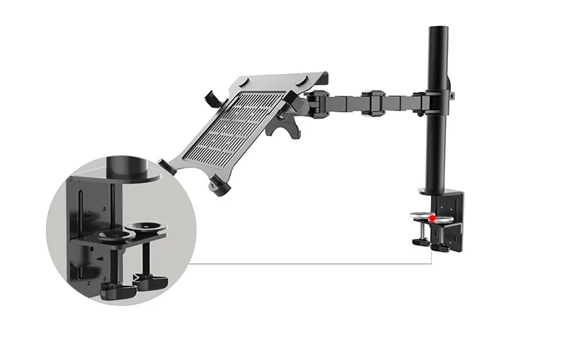 Держатель для ноутбука, подставка для монитора, ЖК-монитора, подходит для монитора 1"~ 15,6" или 1"~ 30", максимальная поддержка веса 10 кг
