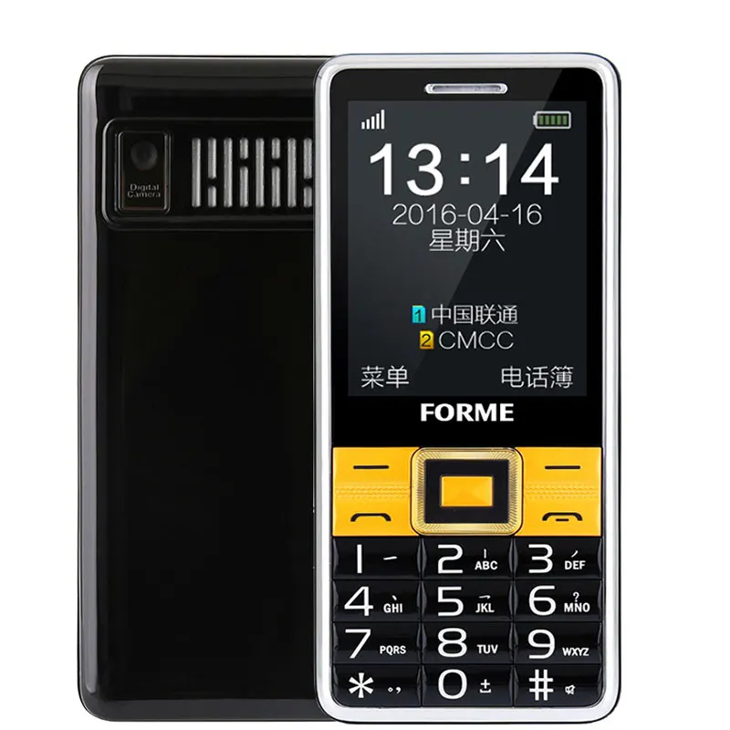 Бар телефон Forme D888 Dual Sim Большой голос длительным временем ожидания старший