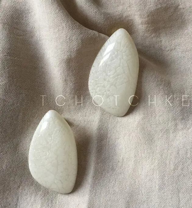 Вечный чудо-глэм серьги-гвоздики из каучука geo bijoux вечерние noval Топ аккуратный простой свежий Выпускной редкий уникальный Овальный Поп 2255