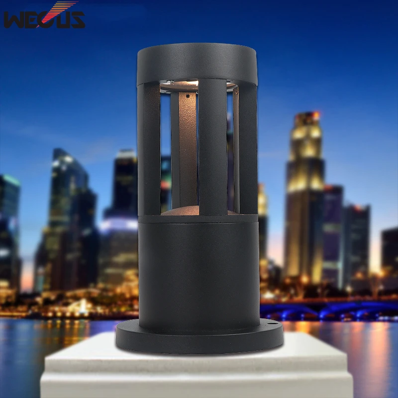 (WECUS) Outdoor lawn light, engineering / home waterproof garden villa outdoor landscape lights, courtyard grass lights