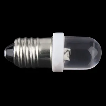 

2018 Low power consumption E10 LED Screw Base Indicator Bulb Cold White 6V DC Light Bulb Worldwide Sale Top Quality