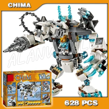 

628pcs Icebites Claw Driller Mech Robots Blaster 10355 building blocks movie Kids Educational Toys Bricks Compatible with Lago