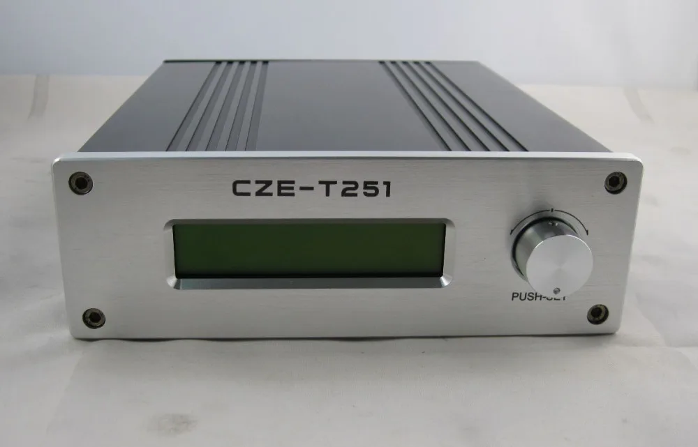 Регулируемый Профессиональный FM передатчик CZH CZE T251 0 25 Вт + антенна с круговой
