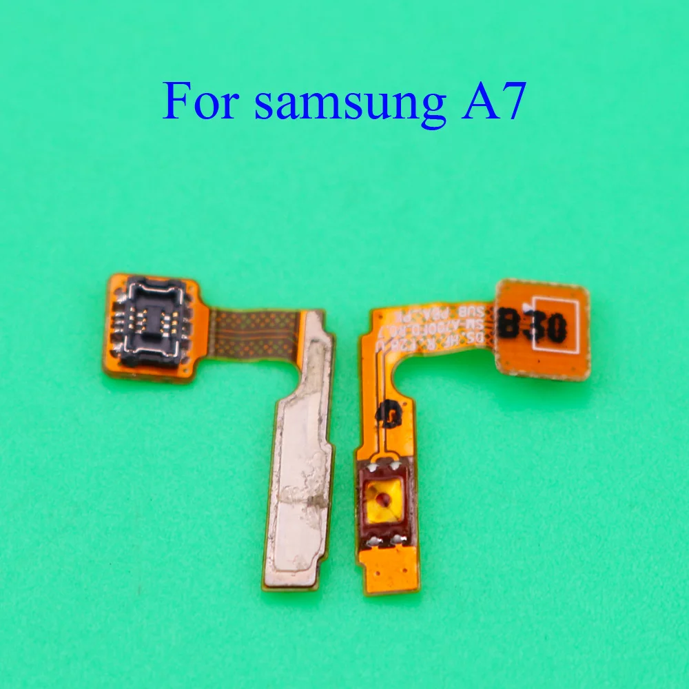 Юйси для samsung Galaxy A3 A5 A7 SM-A500FU A500 A500F A300 A300F A7000 ключ для боковой кнопки гибкого кабеля Мощность Запчасти для авто