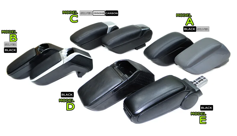 

Armrest for Renault Sandero Stepway 2014-2017 v1 central console leather storage box ontent box ashtray accessories car styling