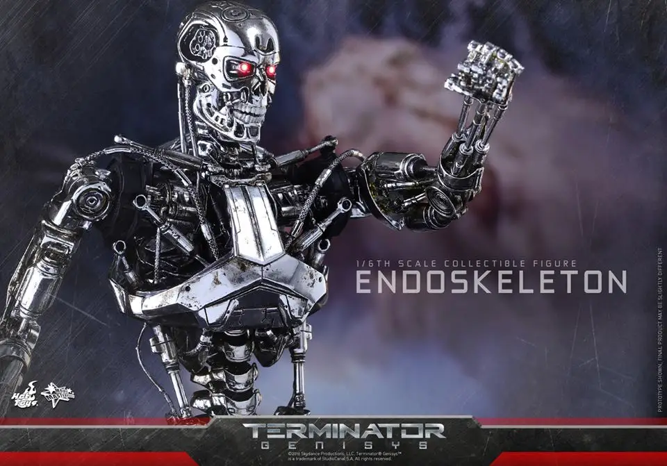 HT Hottoys MMS352 1/6 Терминатор 5 Endoskeleton Коллекция фигурка для фанатов подарок на праздник