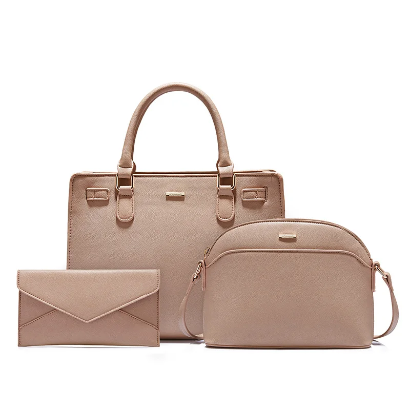 LOVEVOOK женская сумка через плечо, женская сумка-мессенджер, сумка-тоут, высокое качество, кожзам, женские сумки, школьный кошелек, дизайнер - Цвет: Nude
