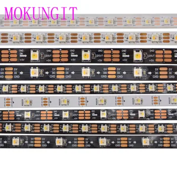 

1M/5M SK6812 (similar with WS2812B) RGBW 4 in 1 Chip 30 60 144leds/Pixels/m 5050 SMD Addressable LED Strip IP30 IP65 IP67 DC5V