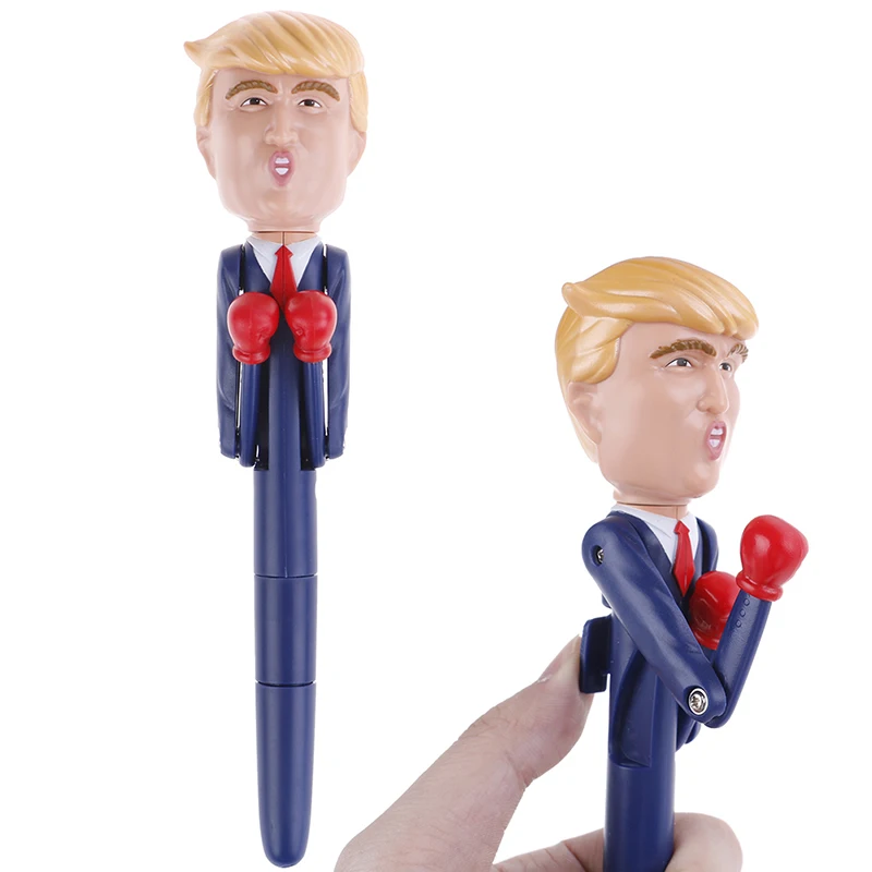 Трамп говорящий Подарки Для Семьи игрушки для игр с друзьями боксерская ручка снятие стресса ручка для разговоров Трамп настоящие голоса на Рождество год