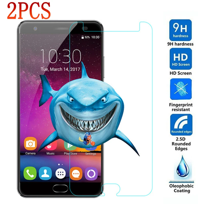 2 шт. закаленное стекло для OUKITEL K6000 PLUS защитная пленка 9H защита экрана