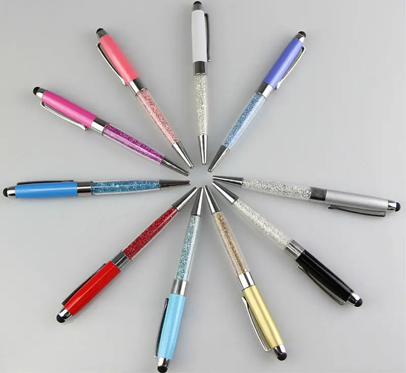 stylus pen ball pen 2 in 1 multifunction pen for mobiles and PDAs diamond style-05b
