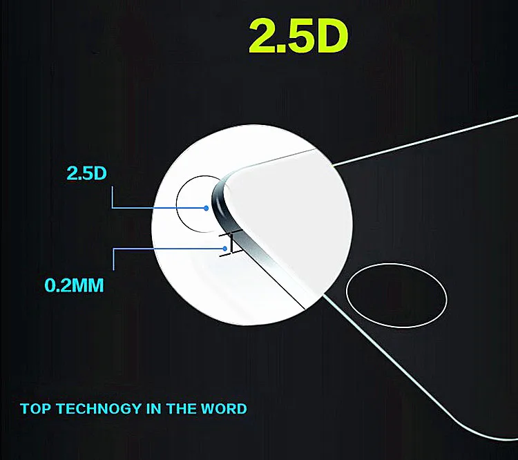 10 шт./лот с уровнем твердости 9H 0,3 мм 2.5d Закаленное Стекло Экран среднего класса против царапин для iPhone 7 4S 5 5S 5c 6 6 6/6 S Plus Закаленное стекло Защитная пленка