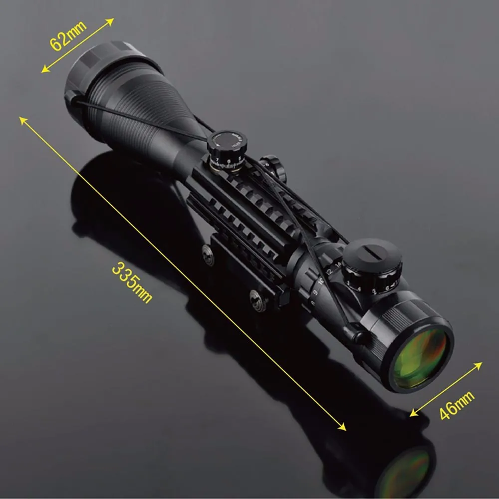 Good-Quality-Riflescope-4-16x50-Red-Green-Illuminated-Reticle-with-22MM-Rail-Mounts-for-Hunting-Equipment (2)