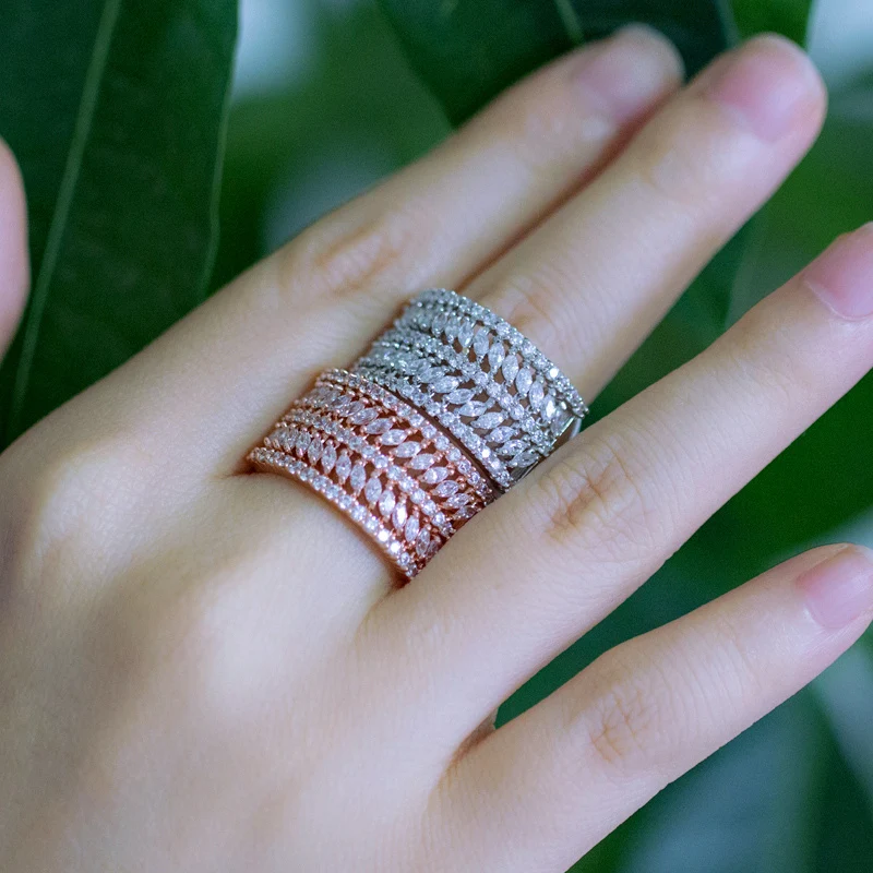 cubic zirconia ring for women