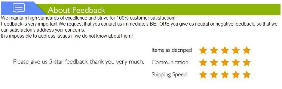 feedback