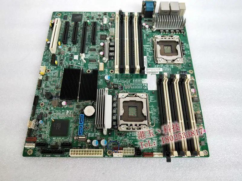 519728 001 для материнской платы HP ProLiant ML150 G6 466611 002 X58 LGA1366 материнская плата на 100%
