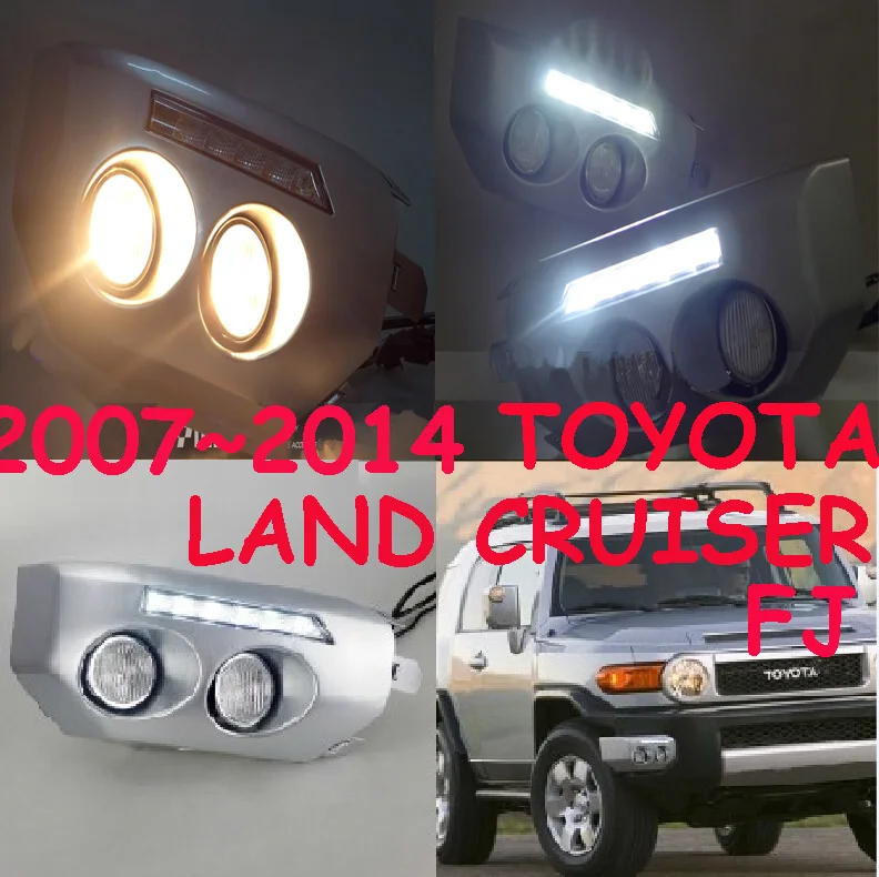 LED 2007 ~ 2014 Cruiser FJ дневной свет туман фар vios Corolla Camry Hiace Тундра Сиена Yaris | Автомобили и