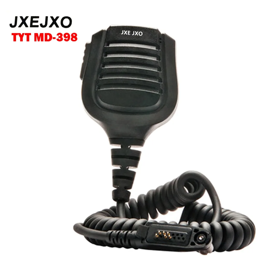JXEJXO оригинальный ручной микрофон/микрофон для TYT MD398/MIC-MD398 DMR двухсторонняя