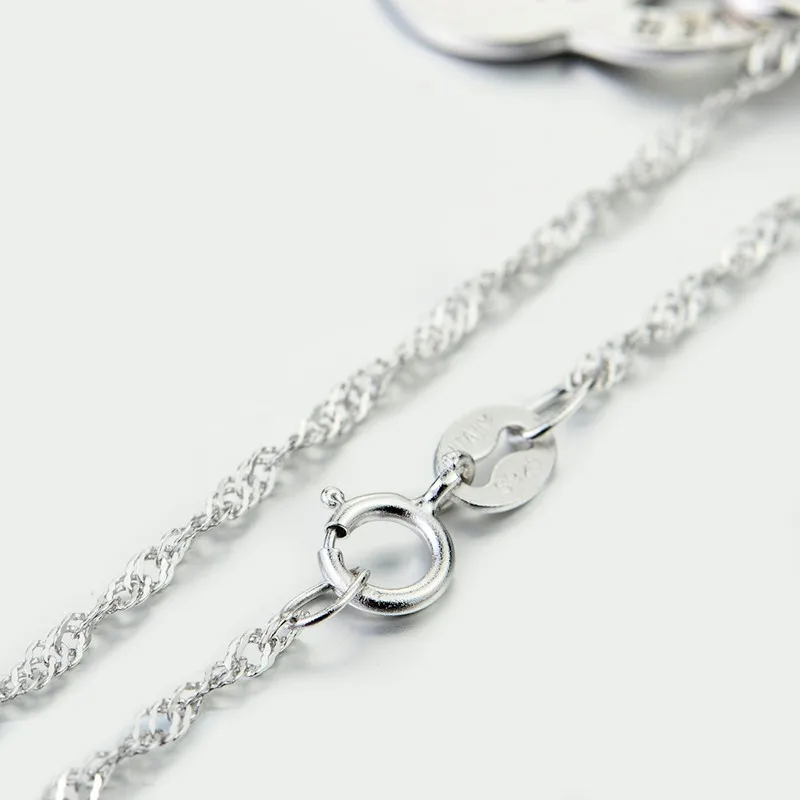 Sterling silver pendant necklace for women GNX0402 (9)