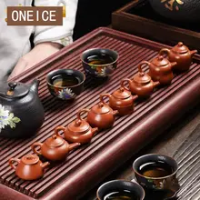 Фиолетовый чай ПЭТ мини-Горшки Карманный чайник античный чайник Си Ши церемония тест набор аксессуары украшение дома