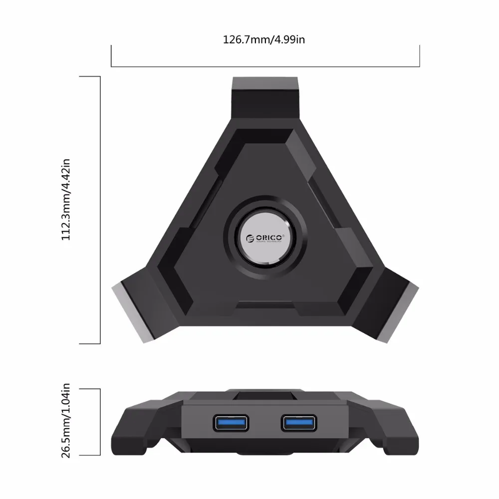 Usb концентратор ORICO LH4 U3 с 4 портами 5 Гбит/с кабель для передачи данных 1 м