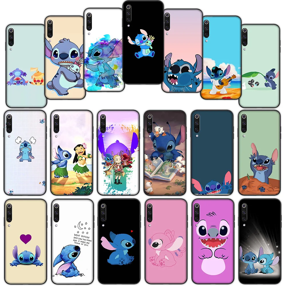 

cute Stitch Soft Cover Case for Xiaomi Mi6 Mi9 Mi8 Lite SE A1 A2 Lite Pocophone F1 MAX 3