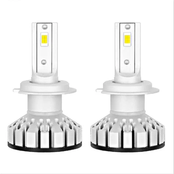 

2 X H7 R8 LED Headlight Bulb 40W 4000LM 9V-36V Waterproof IP68 6000K Cold White 200m Light Range 360 Degree Beam for Car Truck