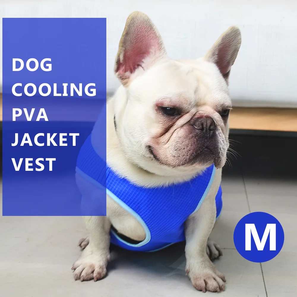 

New PVA Cooler Jacket Dog Cooling Vest Dog Cooling Harness Outdoor Indoor Summer Clothing for Dogs Puppy XS/S/M/L